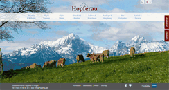Desktop Screenshot of hopferau.de